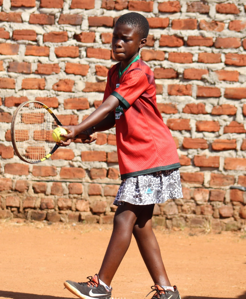 Tennis for All Uganda girl