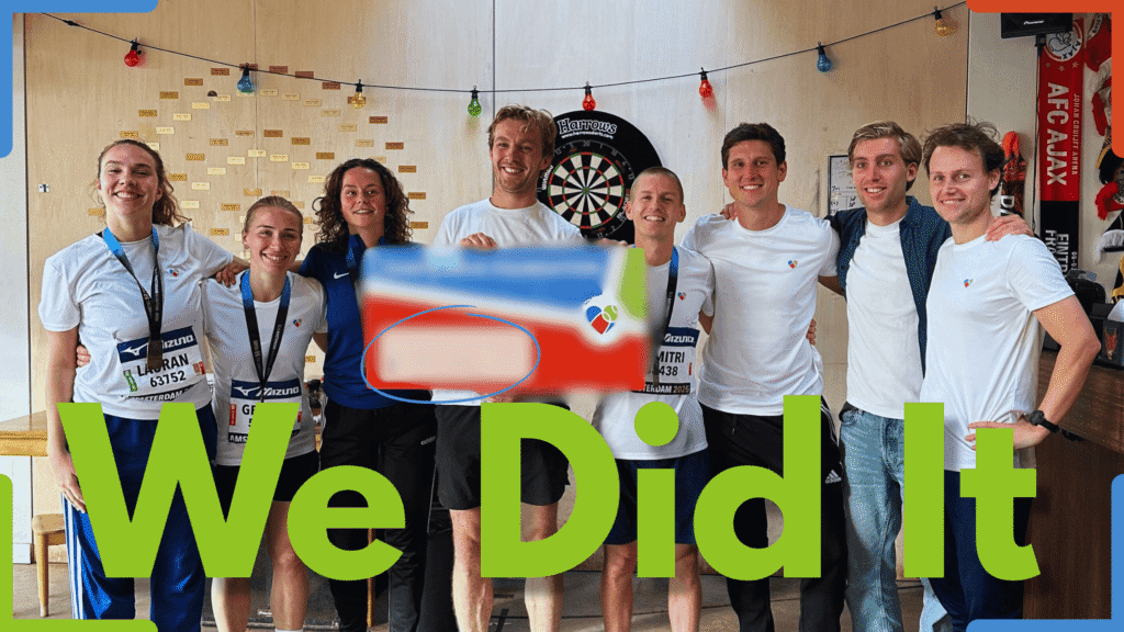 This Is How Much Money We Raised During the Amsterdam Marathon